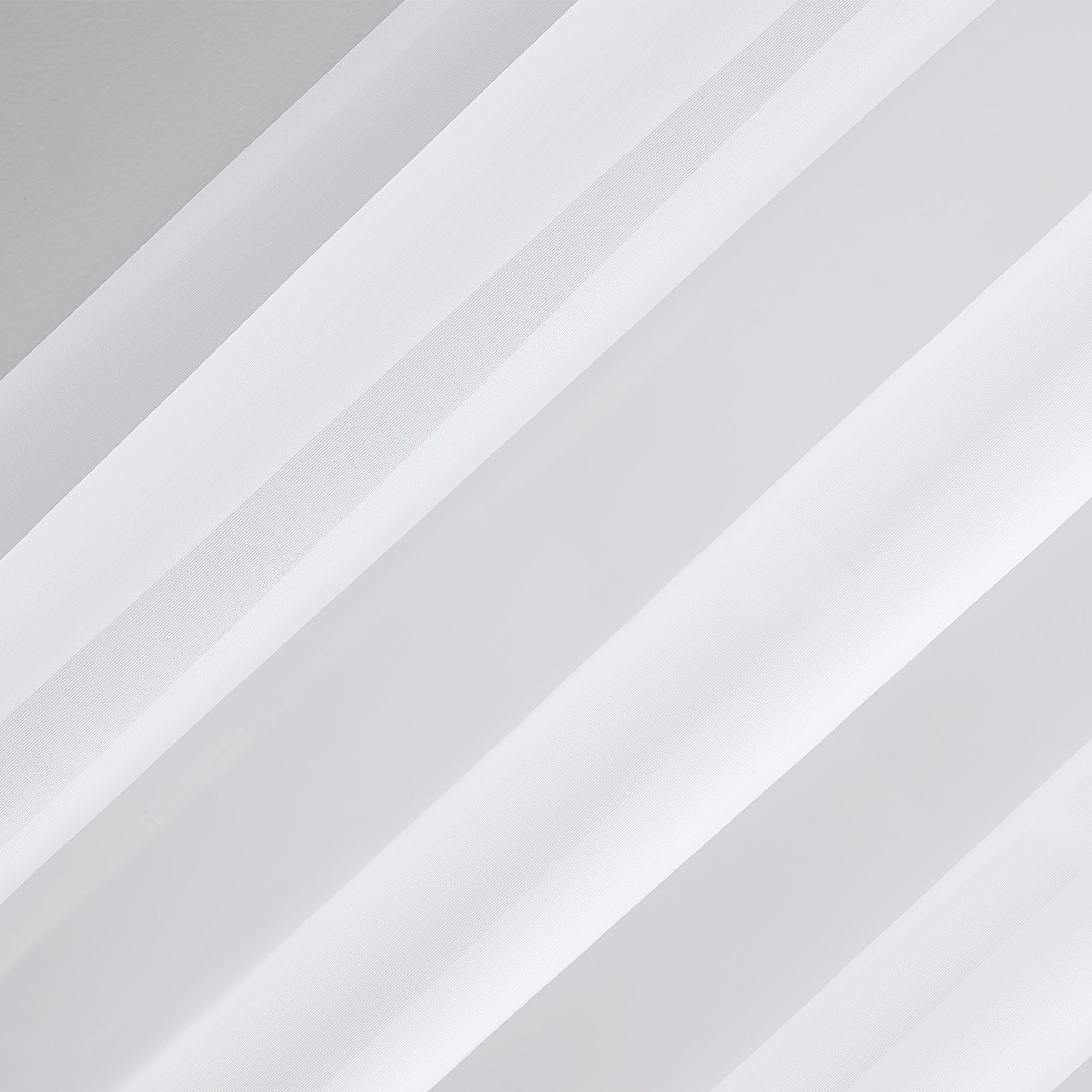 Mainstays Marjorie 1-Piece Sheer Voile Rod Pocket Curtain Panel, 59"x63", White