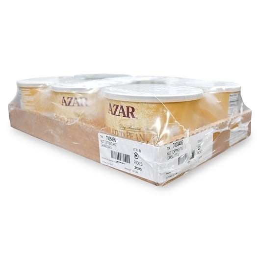 Azar, Roasted Unsaled Peanuts 2.5 lb. (6 Count)