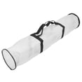 thumbnail image 1 of Sac de Rangement pour Emballage Cadeau, Sac de Rangement pour Papier d'Emballage PVC Pratique Transparent Imperméable Résistant à la Poussière et à l'Humidité pour un Transport Facile Transparent Blanc, 1 of 8