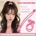 thumbnail image 4 of Daily Mix Store Chouchous Extensibles pour Femmes Filles Élastiques Accessoires Corde à Nouer Coiffure Queue de Cheval, 4 of 9