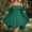 Dark Green, variant on Womens Renaissance Fairy Dress A Line Boho Off Shoulder Corset Dress with Pockets L