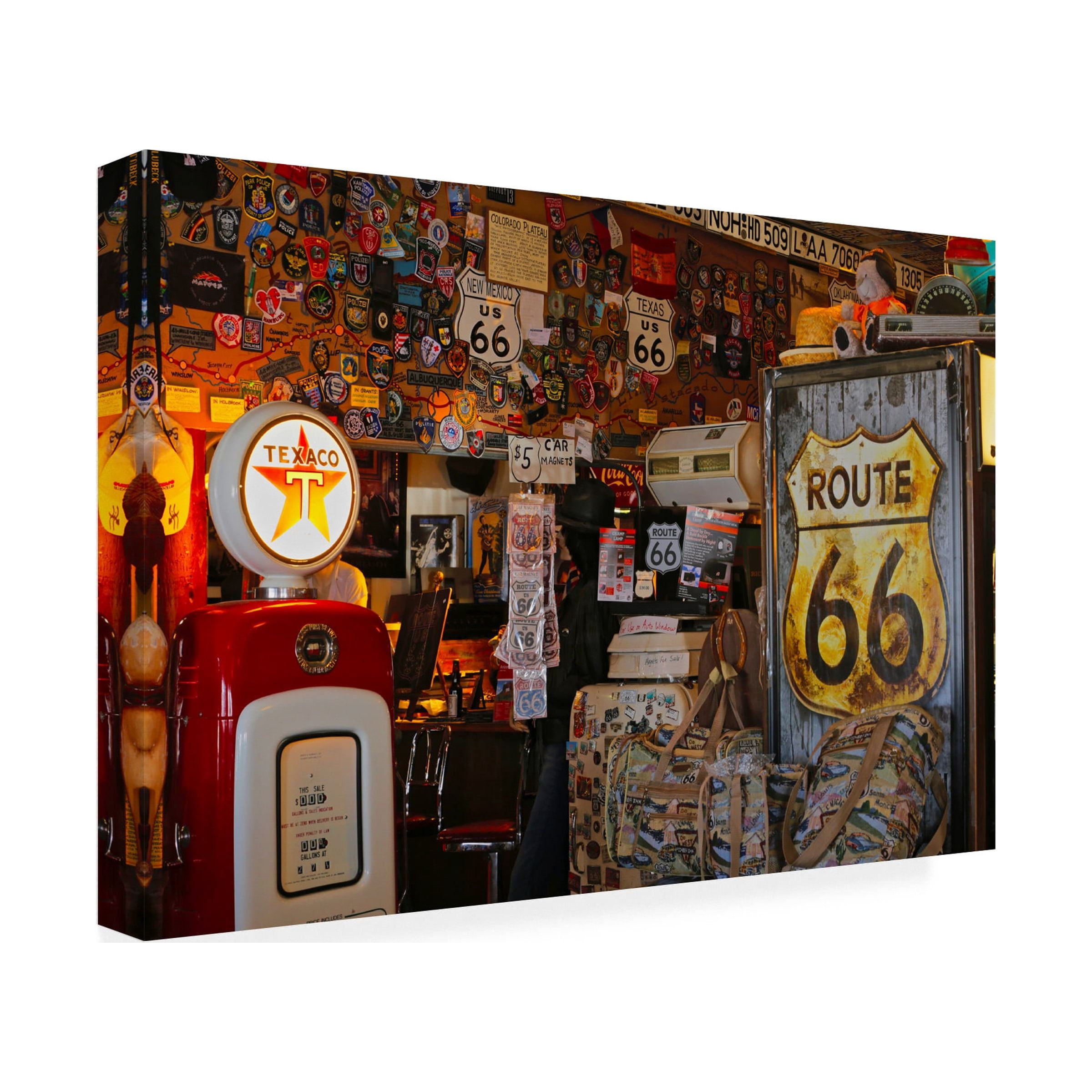Susan Vizvary Photography 'Route66 Interior Store' Canvas Art