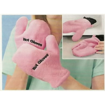 - MICROWAVE THERAPEUTIC HOT/COLD GLOVES - PINK BY JUMBL