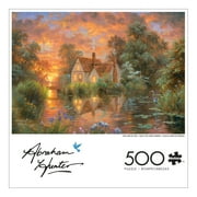Buffalo Games Abraham Hunter 500-piece Interlocking 21.25 x 15-inch Jigsaw Puzzle Assortment for Adults Ages 14+ (1 Puzzle; Styles May Vary)