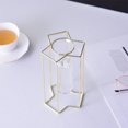 thumbnail image 2 of Flower Vase with Metal Stand Hydroponic Plant Flower Vase for Kitchen Office Decor, 2 of 4