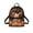 Cat and Maple Leaf Pattern, variant on Eheartsgir Dogs Pattern Small Backpack, Front Pocket Polyester Mini Backpack for Travel Outdoor, with Adjustable Shoulder Bag Womens Shoulder Bag