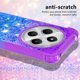 thumbnail image 3 of Funda para Xiaomi Redmi 14C Transparente con Brillos Carcasa Protectora Antigolpes con Glitter Brillante, 3 of 5