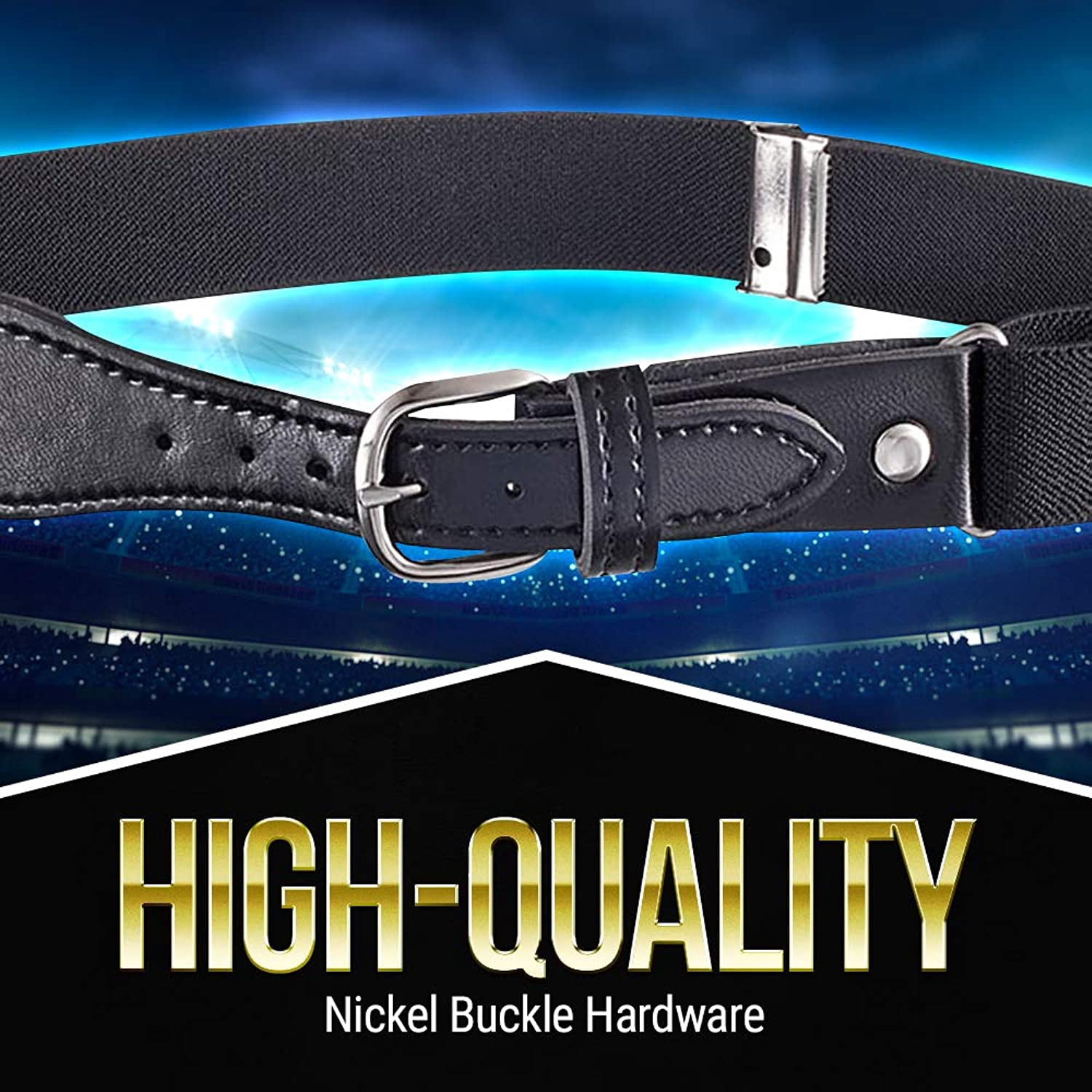 Hold’em Sports Baseball Belt-Uniform Softball Boys & Men’s Sporting Goods - Navy M