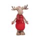 thumbnail image 1 of Estatuilla de muñeca de alce de Navidad, estatua de alce de Navidad, decoración de figura navideña, adorno de Navidad coleccionable para decoración Estilo E 20x13x42cm CUTICAT Figura de muñeco de alce navideño, 1 of 8
