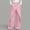 Pink, variant on PWPSG Women's Wide Leg Sweatpants Elastic Waist Straight Leg Palazzo Pants Casual Loose Comfy Joggers Trousers with Pockets