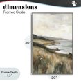 thumbnail image 4 of Stupell Industries Coastal Northern Coast Seaside Landscape Gray Framed Giclee Art, 20 x 30, by Petals Prints Design, 4 of 8