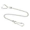 thumbnail image 1 of Uxcell Levier de Poignée de Toilette 7,87 Pouces Remplacement à Bille Flappers Chaîne Acier Inoxydable Ton Argent 3 Pcs, 1 of 6