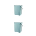 thumbnail image 1 of Kearding Cubo de basura Cubo de basura Cesto de basura con tapa Puerta de ahorro de espacio Multiusos Reciclaje de alimentos Baño Cocina Gadget Type1 NO1, 1 of 6