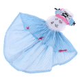 thumbnail image 1 of Vestido de muñecas para niña de 50 cm Dulce de Rayas Victoriana Nocturno Lolita Accesorios de para 1/4 Bjd Muñeca Femenina Color Azul Fanmusic Vestido de muñecas para niña de 50 cm, 1 of 7