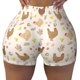 thumbnail image 2 of Fotbe Chicken Family Shorts Sin Costuras – Shorts Deportivos de Cintura Alta para Mujer, Elásticos para Gimnasio, Yoga, Running o Ciclismo-Large, 2 of 8