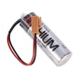 thumbnail image 3 of 4Pc Toshiba ER17500V 3.6V PLC Battery, Digital Control  Battery+ Brown Plug, 3 of 6
