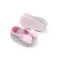 thumbnail image 6 of Douhoow Infant Newborn Baby Girls Flats Shoes Glitter Bowknot Princess Shoes First Walkers, 6 of 8