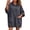 20# Gray, variant on Oversized Long Hoodies for Women 3/4 Sleeve Drop Shoulder Y2k Hoodies Dress Drawstring Lightweight Baggy Sweatshirt Dress Comfy Tunic Long Hooded Sweatshirts Travel Lounge Fall Pullover with Pockets