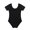 Black, variant on Girls Short Sleeve Ballet Leotard Gymnastics Bodysuit Dancewear Purple 3