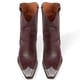 thumbnail image 5 of Botines Hoantiai para mujer, estilo western, con punta de metal grabada, 5 of 6