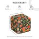 thumbnail image 4 of Fotbe Fruits Peach Porta Pañuelos Decorativo de Cuero, Caja Cuadrada Moderna para Pañuelos Faciales, Organizador y Dispensador 5x5x5'', 4 of 7