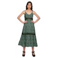 thumbnail image 1 of Moomaya Robe Maxi Sans Manches à Bretelles Spaghetti Ajustables pour Femmes Grande Taille, 1 of 6