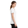 thumbnail image 3 of Port & Company Blended Performance V-Neck Tee (LPC381V) White, S, 3 of 6