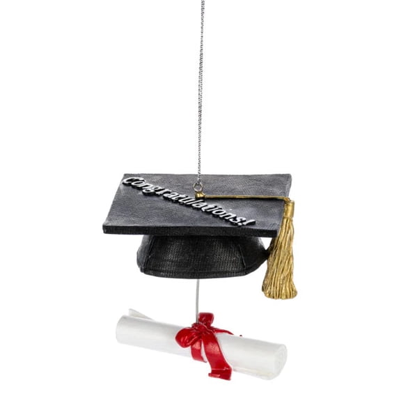 Graduation Cap and Diploma Ornament