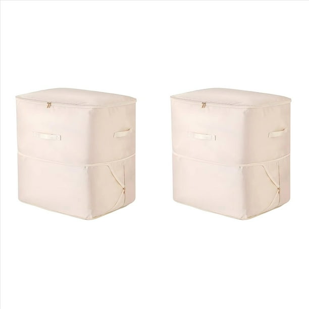 2X Bolsa de Compresión para Ropa de Cama, Organizador de Edredones Grande, Bolsa de Compresión para Ropa de Plumón, Tamaño XL