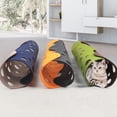 thumbnail image 2 of Alfombrilla De Túnel Para Gatos, Túneles De Juego Diy De Fieltro Suave Y Cómodo, Túnel De Gato Extensible Para Gatitos, Cachorros, Conejos Inevent PT002609-03, 2 of 6