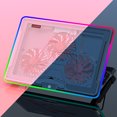 thumbnail image 3 of Ajazz Ajazz ANC160 Tablette de Refroidissement pour Ordinateur Portable RGB avec Réglage de Hauteur à 7 Niveaux, Compatible avec Ordinateurs Portables de Moins de 19 Pouces, Options Noir/rose, Conception Légère, 3 of 6