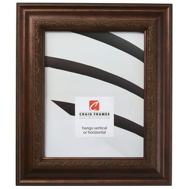 Craig Frames Pompeii, 16x20 inch Picture Frame, Smoked Bronze