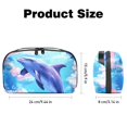 thumbnail image 5 of Dolphin Digital Pouch Organizer for Chargers, Hard Drives, and Cords - Waterproof Oxford Cloth Material, 5.9x9.44x3.14 Inches, 5 of 6