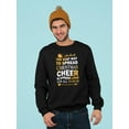 thumbnail image 2 of Best Way To Spread Christmas Sweatshirt Men -Image by Shutterstock, Male XX-Large, 2 of 4