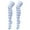 Light Blue, variant on Womens Socks Halloween Striped Stockings Over The Knee Thigh Stockings Fall Winter Fun Socks