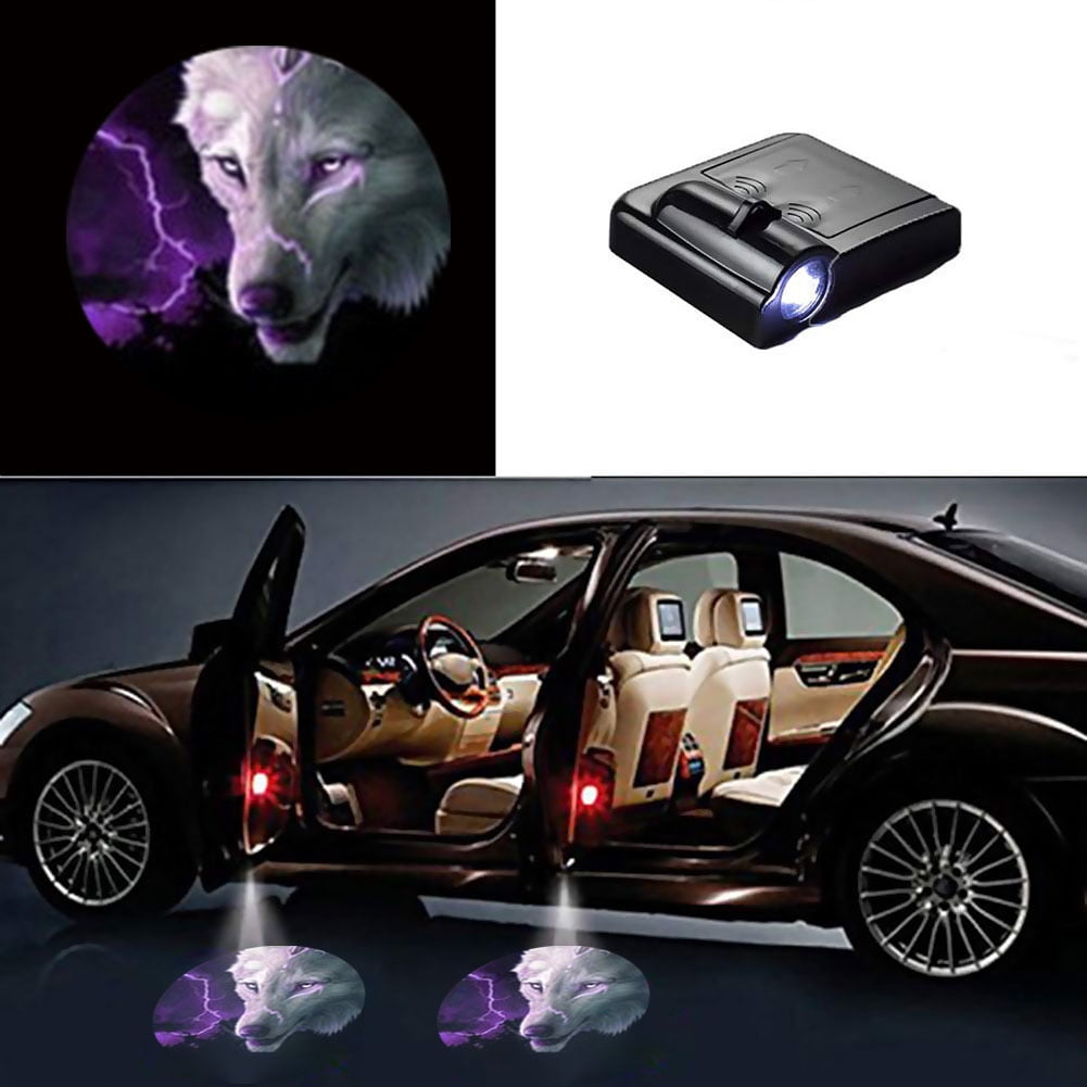 Universal Wireless LED Shadow Projector Courtesy Step Lights,No