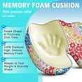 thumbnail image 5 of Premium Gel & Memory Foam Seat Cushion–Doctor Recommended Office Chair Cushion,Car Seat Cushion–Chair Cushions for Back & Sciatica Pain Relief–Seat Cushions for Office & Desk, 5 of 6