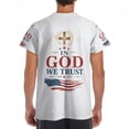 thumbnail image 4 of In God We Trust Shirt Patriotic Eagle Flag T-Shirt USA 1776-2026 Christian Independence Day Graphic Tee, 4 of 5