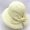 Milk white, variant on Lafite Straw Hat Bow, Sun Hat Ms. Summer Outdoor Sunflow Grand Follow Hat Fashionable Elegant Hat