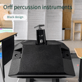 thumbnail image 3 of Orff Percussion Instruments Percussion Cowbell Musical Percussion Block for Concerts Family Gatherings,1 x Cowbell,Black, 3 of 6