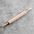 thumbnail image 7 of Oimcto Less than $5 Wooden Roller Rolling Pin 42Cm Rolling Pin,Wooden Rolling Pin Stick Dumpling Activity Solid Wood Rolling Pin Wood Baking Tools Rolling Pin: Unlacquered Rolling Pin, 7 of 7