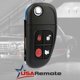 thumbnail image 2 of Car Key Fob Keyless Entry Remote Flip fits 2001 2002 2003 2004 2005 2006 2007, 2 of 5