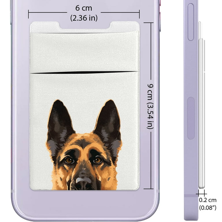 German Shepherd Phone Case Wallet - Black German Shepherd Phone Case Wallet - Black