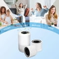 thumbnail image 3 of 2 Pack Core 200S Replacement Filter, Compatible with LEVOIT Core 200S Smart WiFi Air Purifier, Compare Part# Core 200S-RF, Core 200S-P, 3 of 8