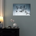thumbnail image 2 of wall26 - Canvas Wall Art - Silhouette of Birds on Tree Branches - Gallery Wrap Modern Home Art | Ready to Hang - 16x24 inches, 2 of 3