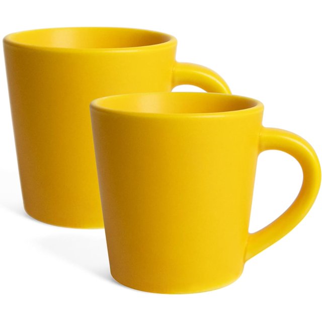 czcpp-4 oz Tasses à Espresso Lot de 2, Tasses à Café en Céramique Tasses à Démitasse pour Espresso et Thé, Petites Tasses à Espresso pour Café, Tasses à Espresso avec Poignées, Cadeau pour les Amateurs de Café