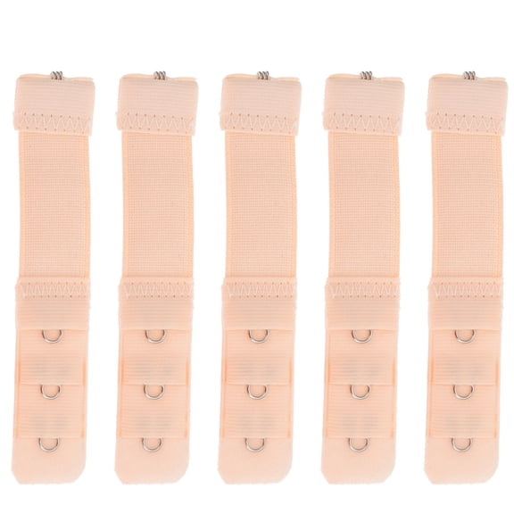 HEMOTON Pink Stretchable Bra Extenders with Stainless Steel Hooks for Comfortable Custom 20 Pieces