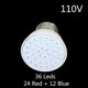 thumbnail image 1 of 220V/110V LED Plant Lamp Cup E27 Plant Indoor Fill Light Cup 72 Beads Red light and blue light Plant Growth Lamp Plant Lamp, 1 of 5