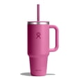 thumbnail image 1 of Vaso de viaje Hydro Flask de 1,2 L con asa, tapa y color rosa pajizo, 1 of 7