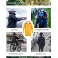 thumbnail image 4 of COOFANDY Men's Waterproof Outdoor Jackets Lightweight Rain Jackets Packable Rain Jacket, 4 of 6